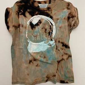 Hand dyed “I need space” T Shirt